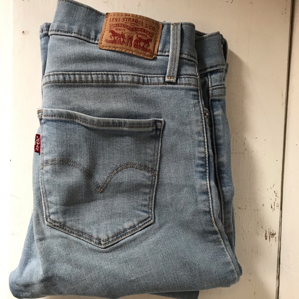 Levi’s washed jeans